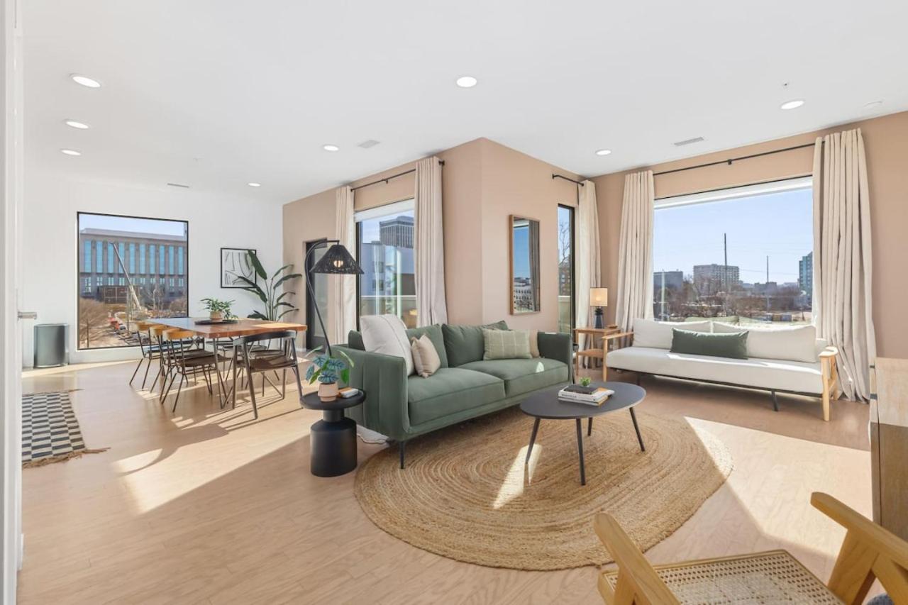 Penthouse With Patio Walk To Downtown 3 Bedrooms 5 Beds Nashville Exteriör bild